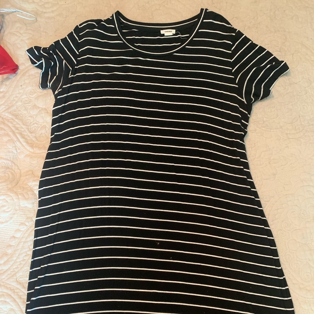 TShirt Dress- Striped